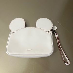 Coach Disney Leather Wristlet